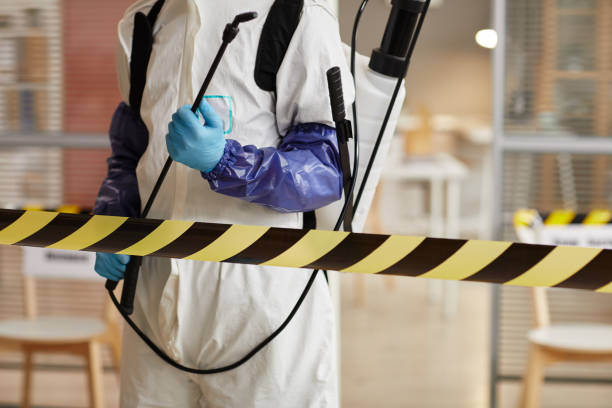 Professional Biohazard Cleanup technician working in Pleasant Shade, TN